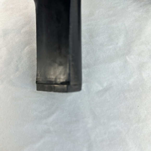 Edun Italian Made Closed Toe Heeled Leather Mules, 8 - Picture 9 of 9